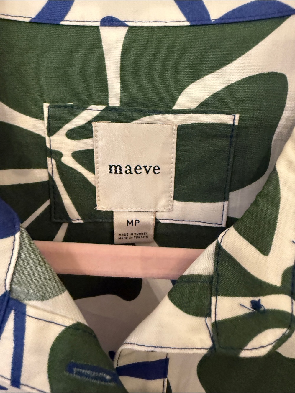 Maeve Soren Long-Sleeve Shirt Dress Anthropologie - Picture 3 of 6